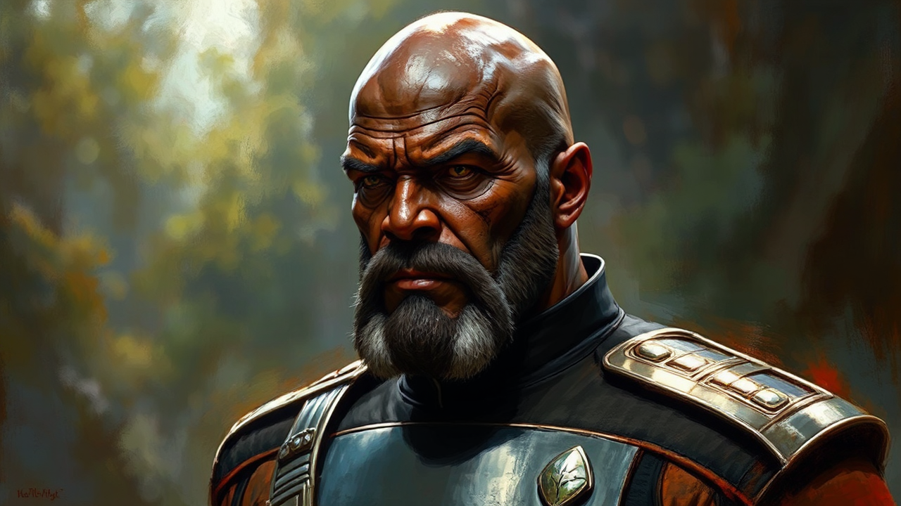 Commander Worf in Starfleet