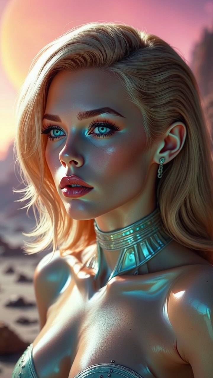 Kylie Minogue as Barbarella