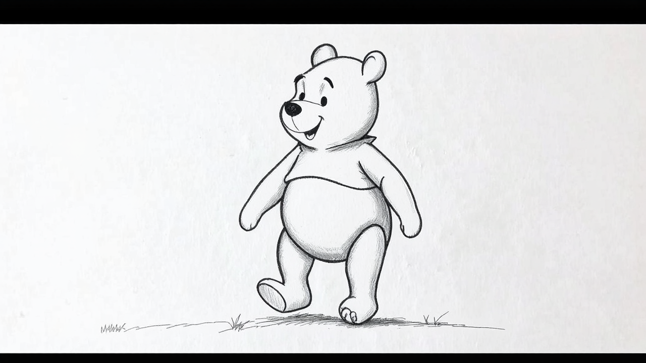 Detailed illustration of Winnie