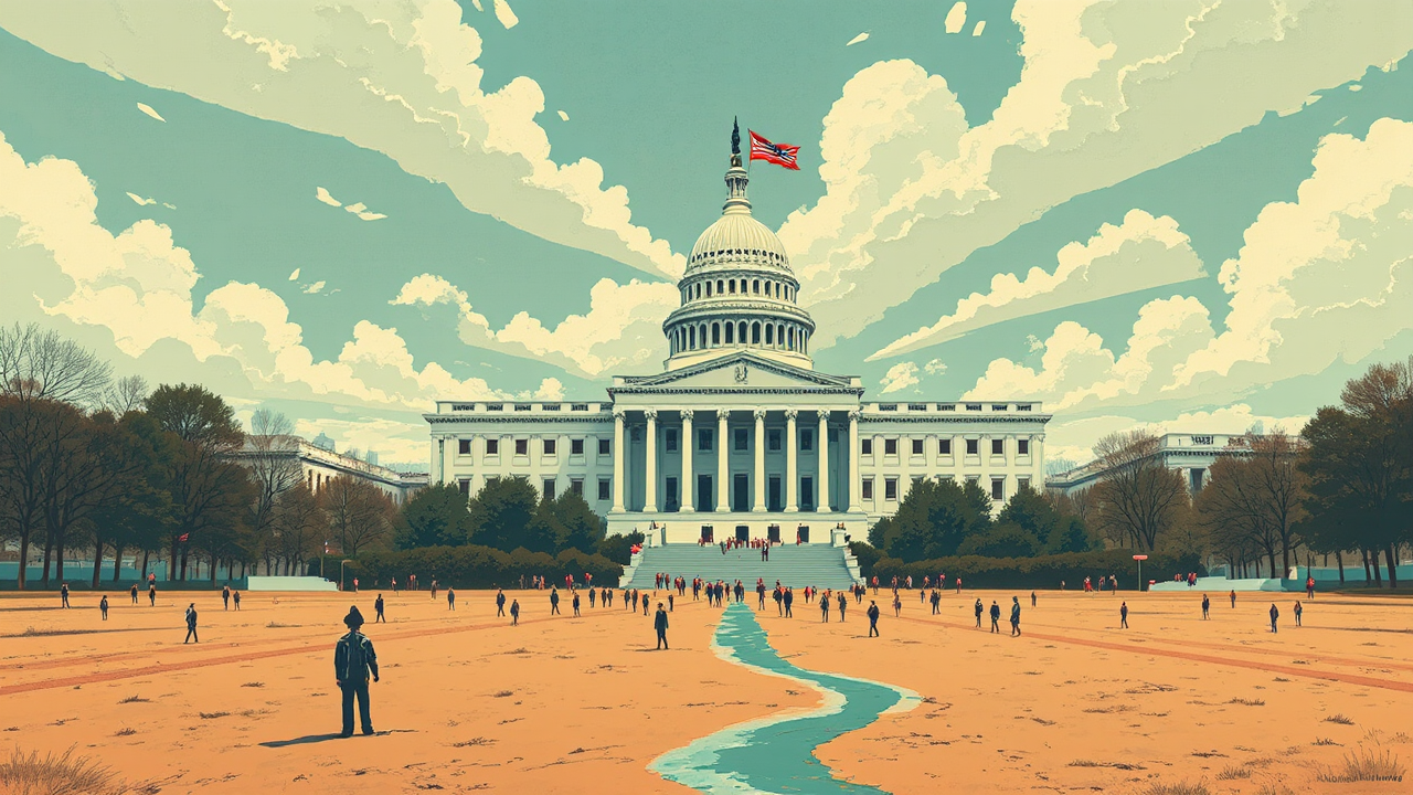 Bizarre government with eerie