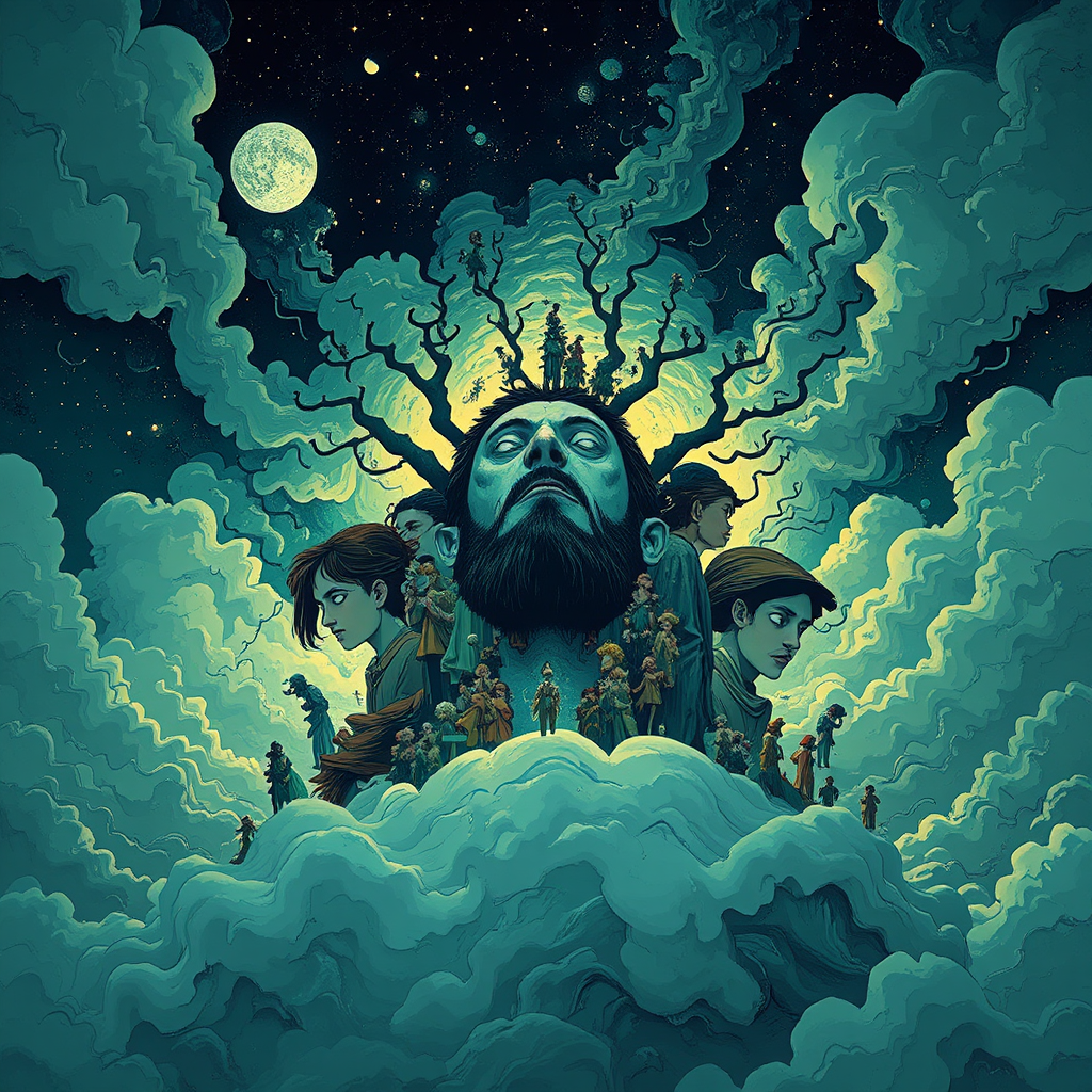 Characters in a dream