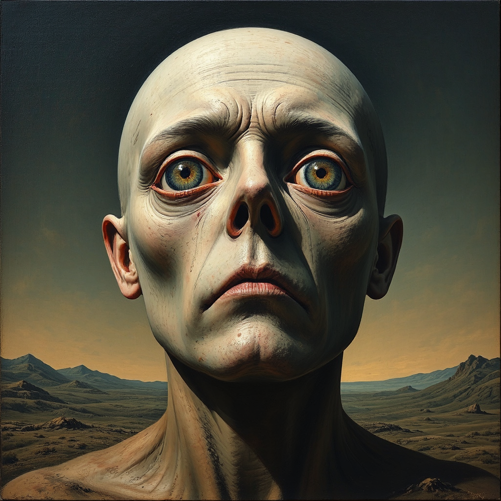 Painting of a surreal