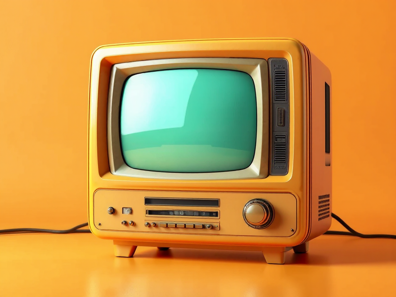 Analog CRT computer monitor